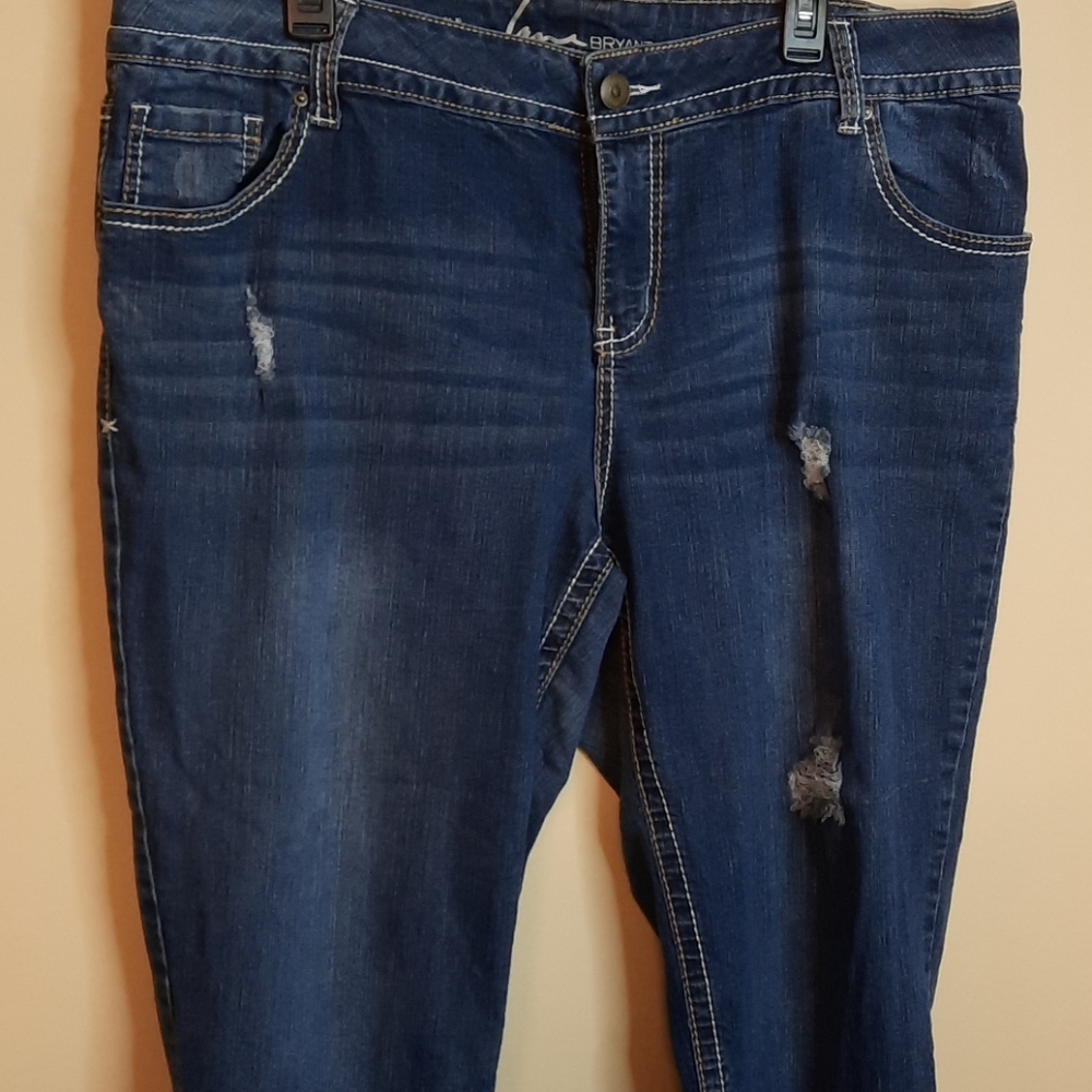 Lane Bryant Diistressed  Jeans
